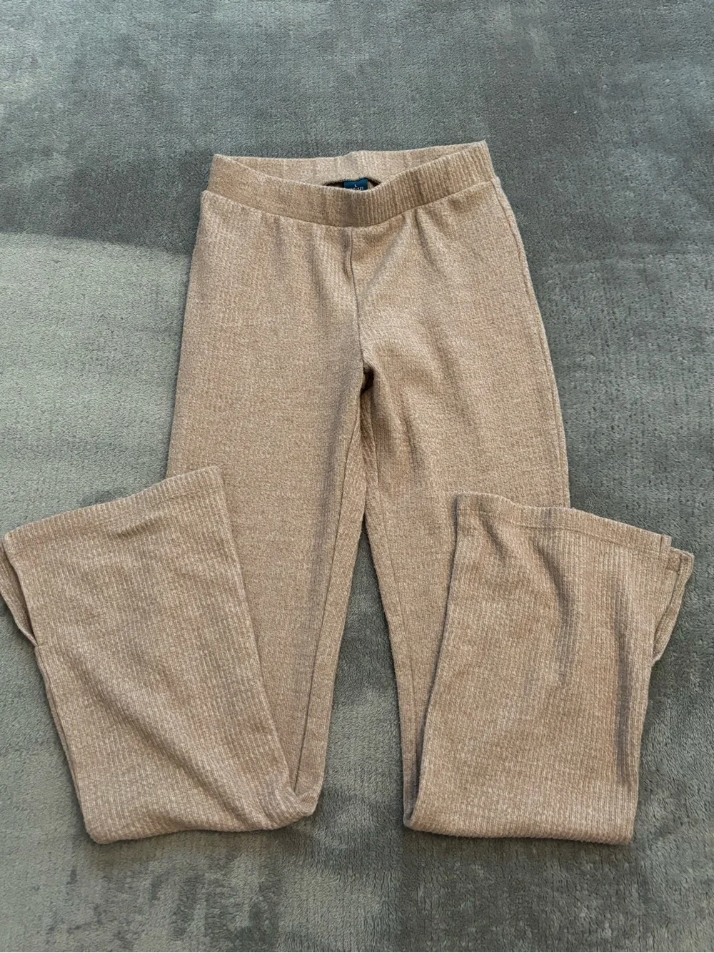 Old Navy Brown Knit Flare Kids Pants